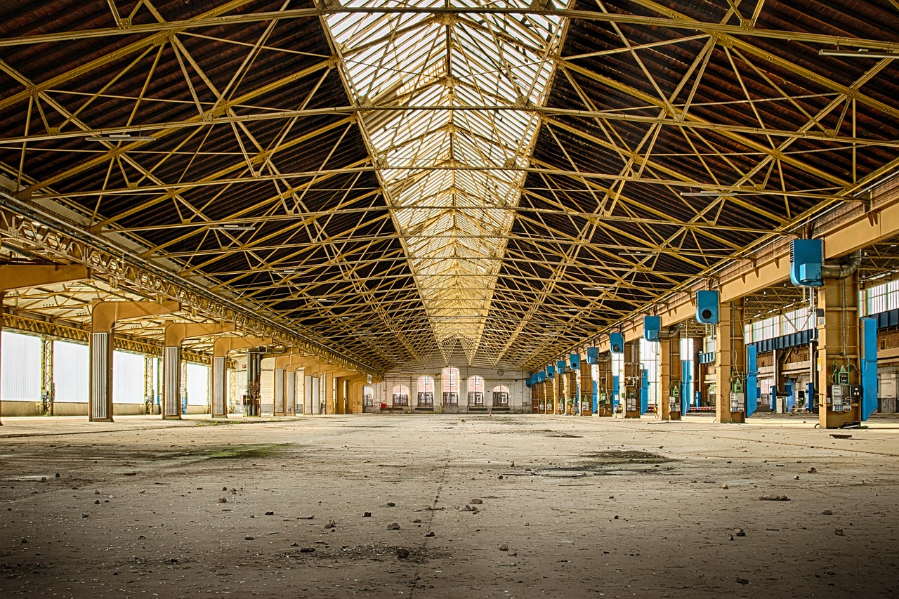 Industrial Factory Shed